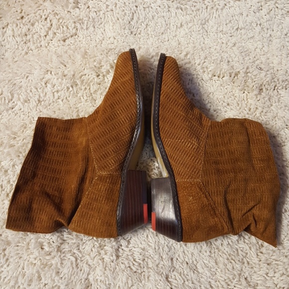 Joes Star II Brown Leather Booties Size 7 - Picture 4 of 5